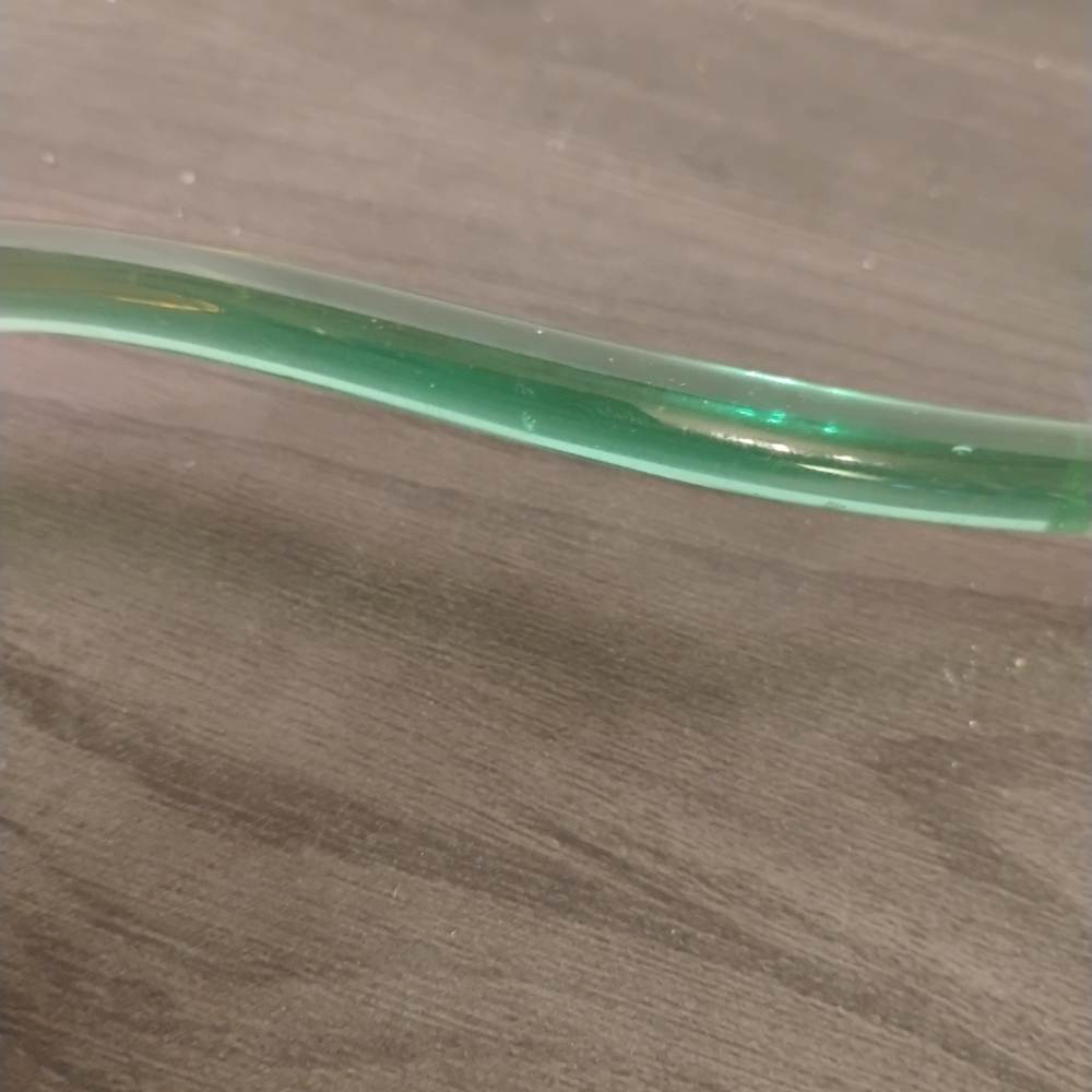 Art Glass Rose & Stem - Picture 4 of 4